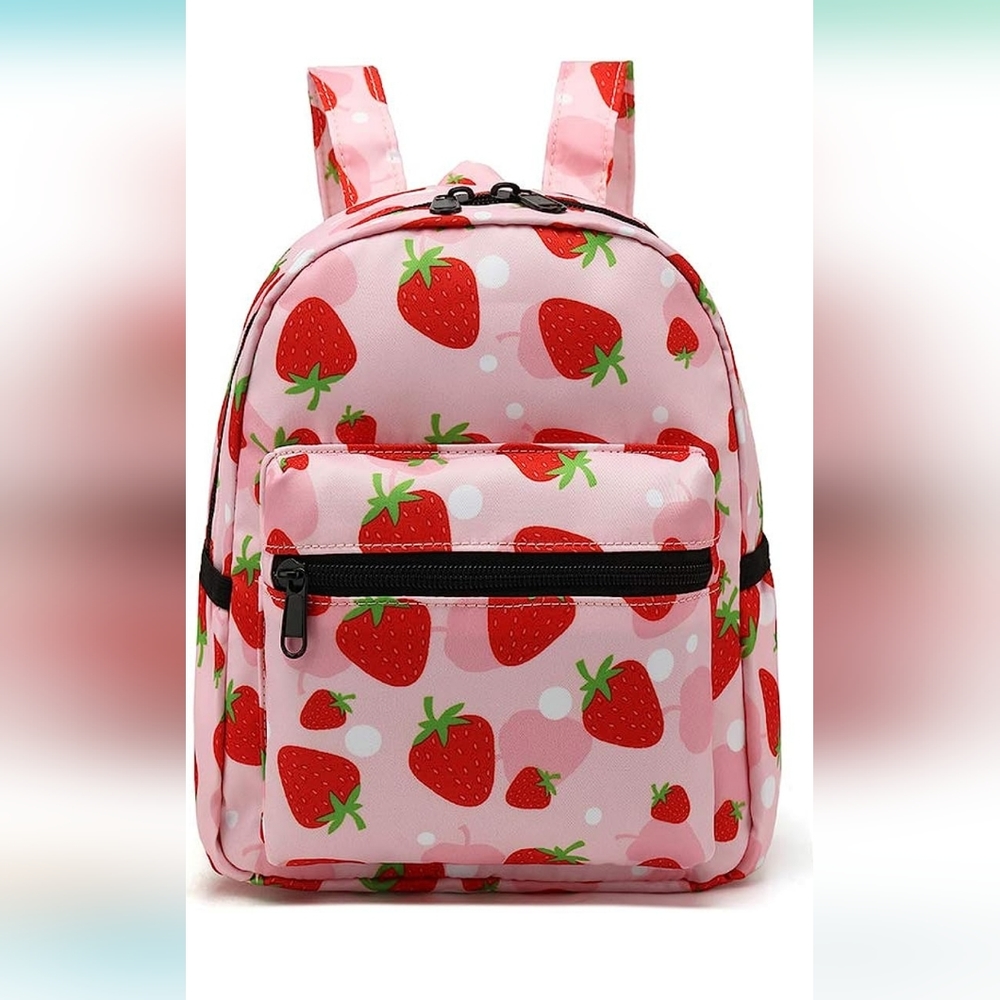 Mini Strawberry Backpack